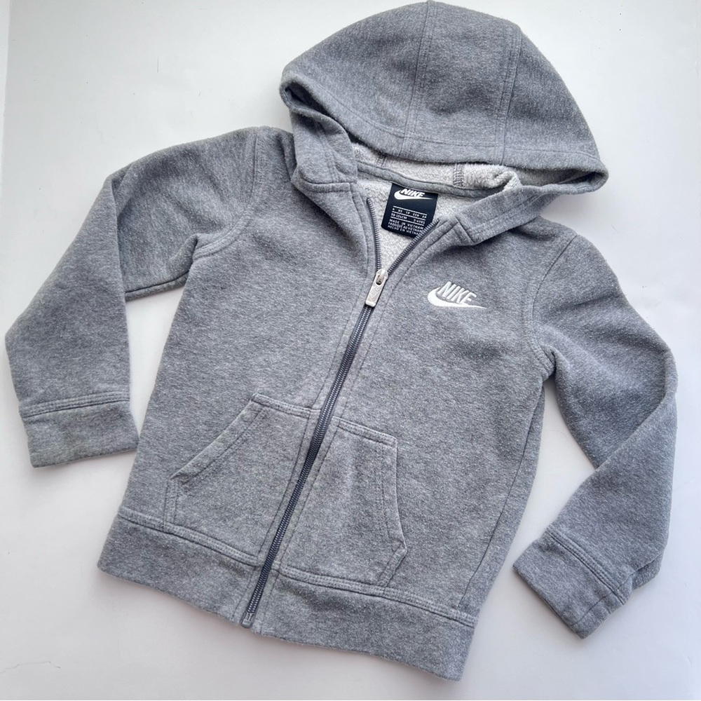 EUC Hooded Nike Zip-up Jacket Toddler 4xs